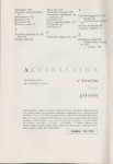 Akvaristika v koutku živé pøírody, 1964